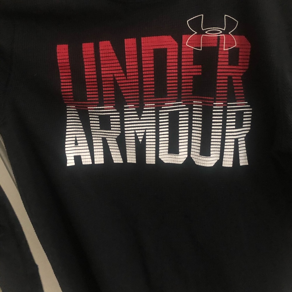 Boys Long Sleeve Under Armour Shirt